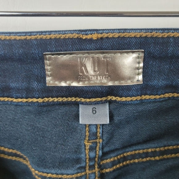 Kut From The Kloth Diana High Rise Fab Ab Skinny Jeans Size 6 - Picture 4 of 9